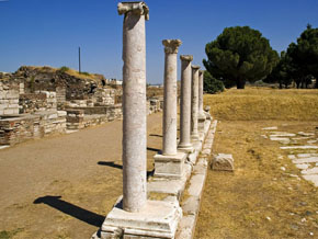 (Upp 3:1) Pelargata från antika Sardes.
