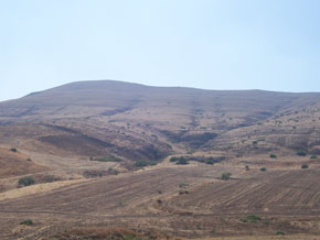 (Luk 8:4) Ett nyligen plöjt fält nära Galileiska sjön.