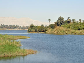 (2 Mos 2:1) Nilen som är 667 mil lång rinner genom Egypten och mynnar ut vid Alexandria vid Medelhavet.